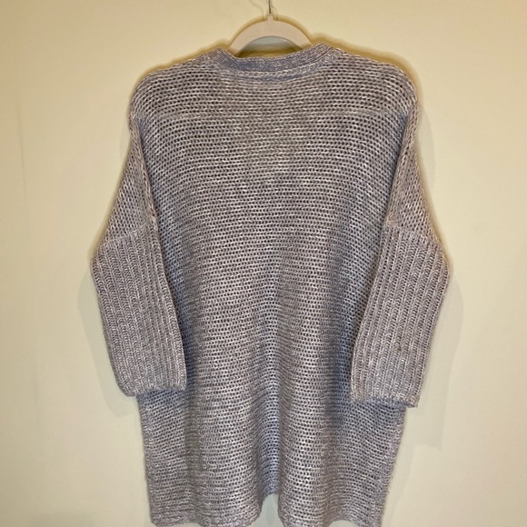 Noisy May Grey Loose Knit Sweater/Tunic - Picture 2 of 6